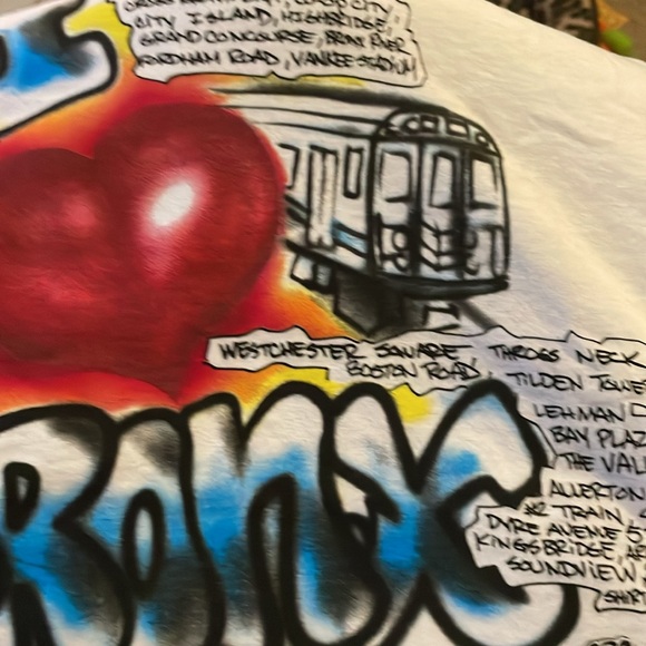 Awake Men’s Large white t-shirt.NWOTFire benefit. Limited release airbrushed - Picture 10 of 11